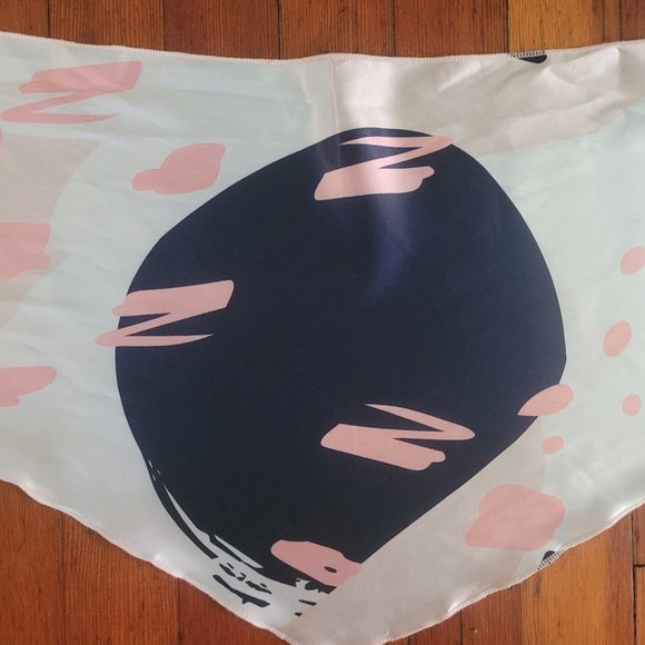 Cotton/Satin-Feel Triangle Bandeau Top, sz Small 🛒Add-for-$5 - Picture 2 of 4